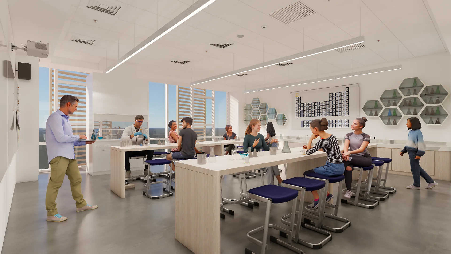Senior School laboratory